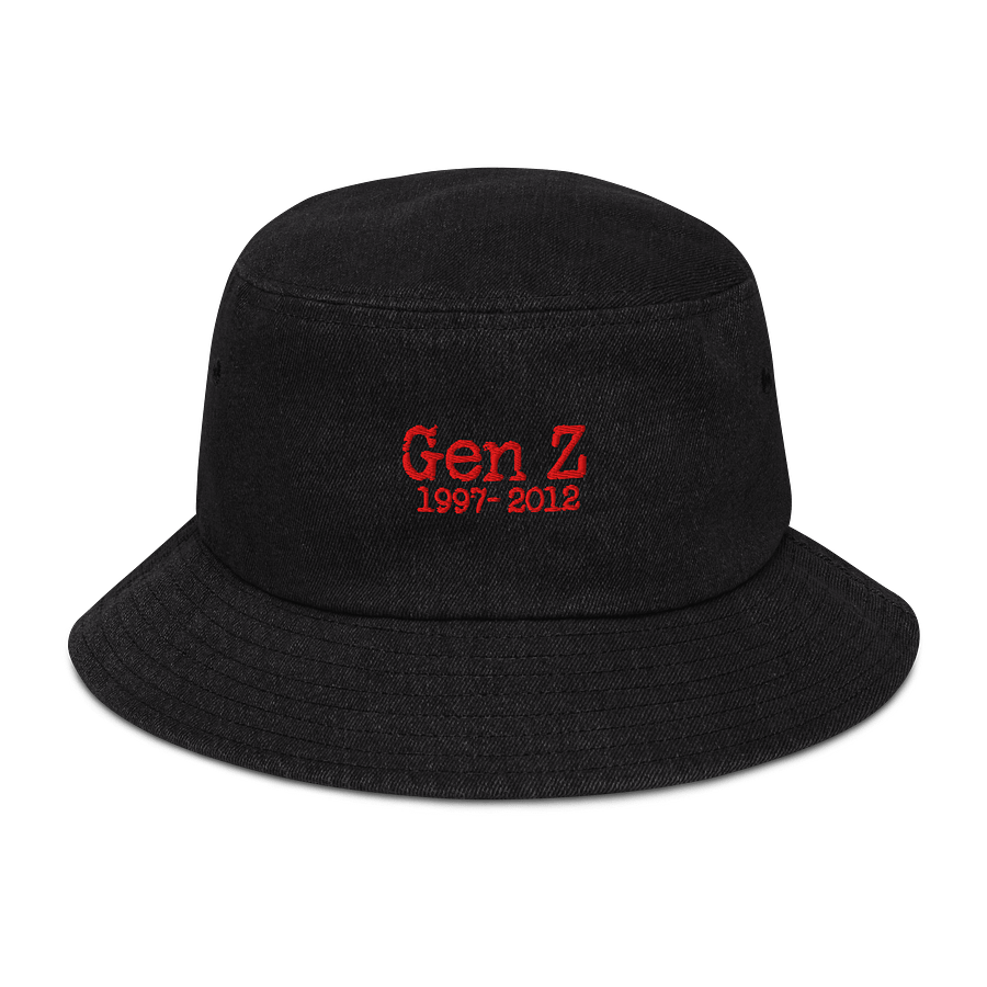 Gen Z 1997-2012 Denim Bucket Hat product image (2)