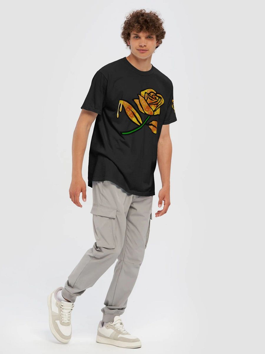 HOT BOX FAM ROSE/LOGO TEE product image (7)