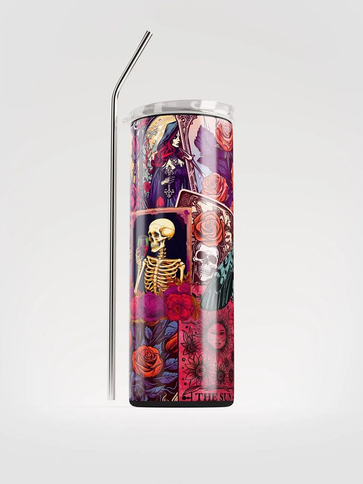 'Mystical Tarot Cards' Stainless Steel Tumbler product image (1)