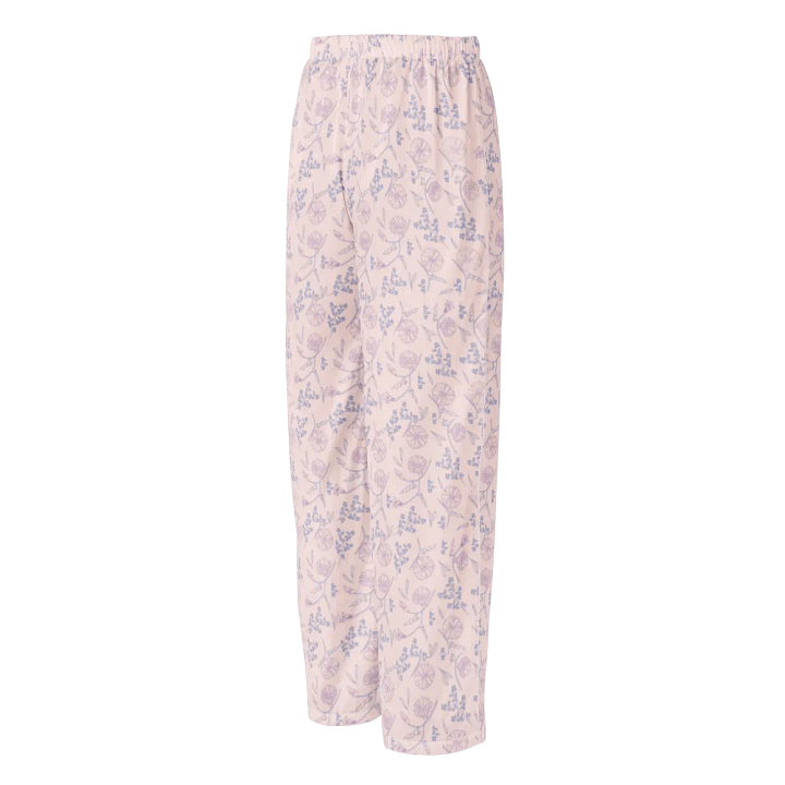Elegant Floral Silk Pajama Pants product image (2)