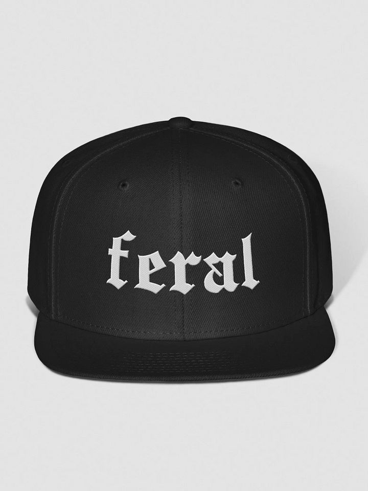 Feral Vibes Wool Blend Snapback product image (1)