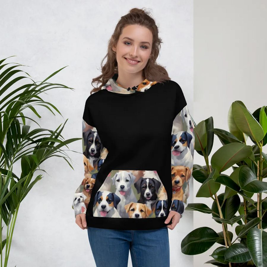 Paw-some Pup Parade Unisex Hoodie product image (5)