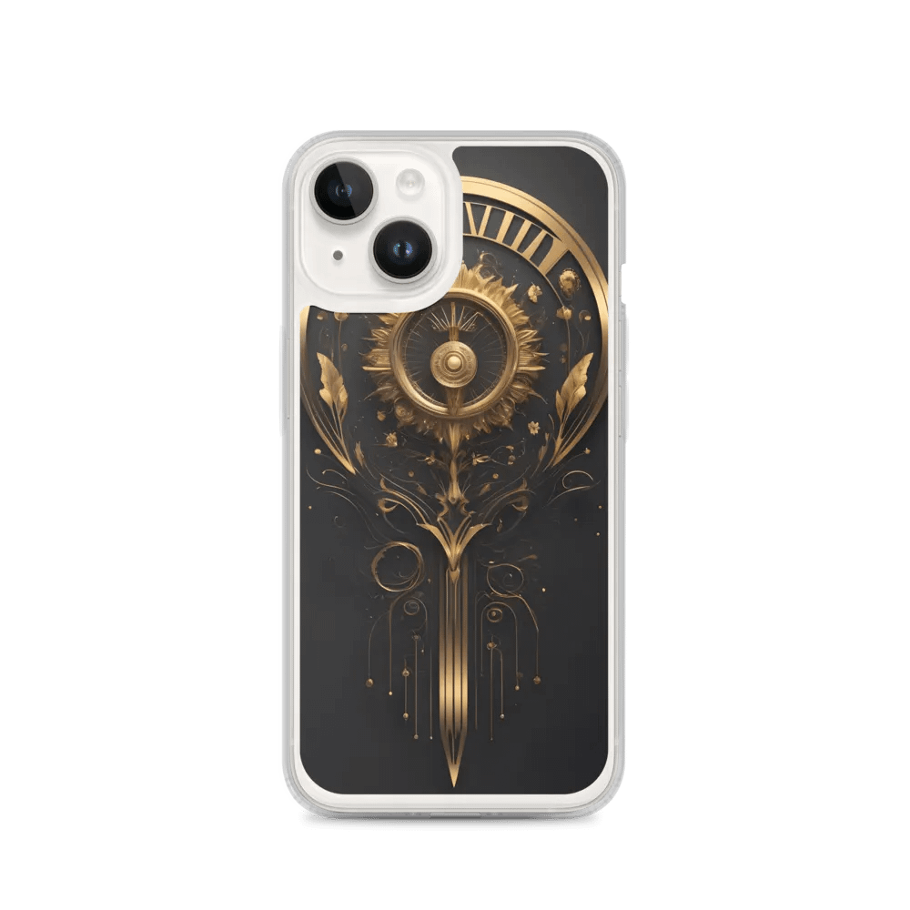MagSafe® Clear Case for iPhone® – The Golden Blossom product image (4)