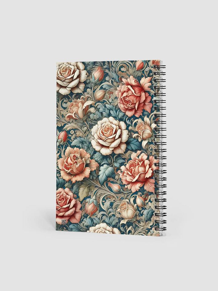 Royal Floral Spiral Notebook product image (2)