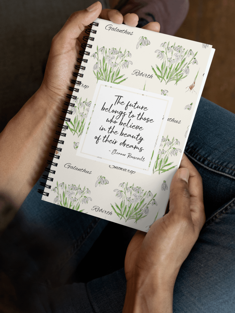 Believe in the Beauty of Your Dreams Quote Notebook product image (6)
