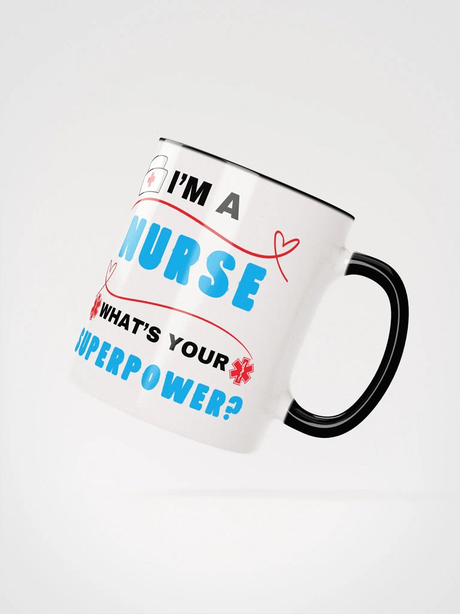 Nurse Superpower Color-Accent Mug product image (2)