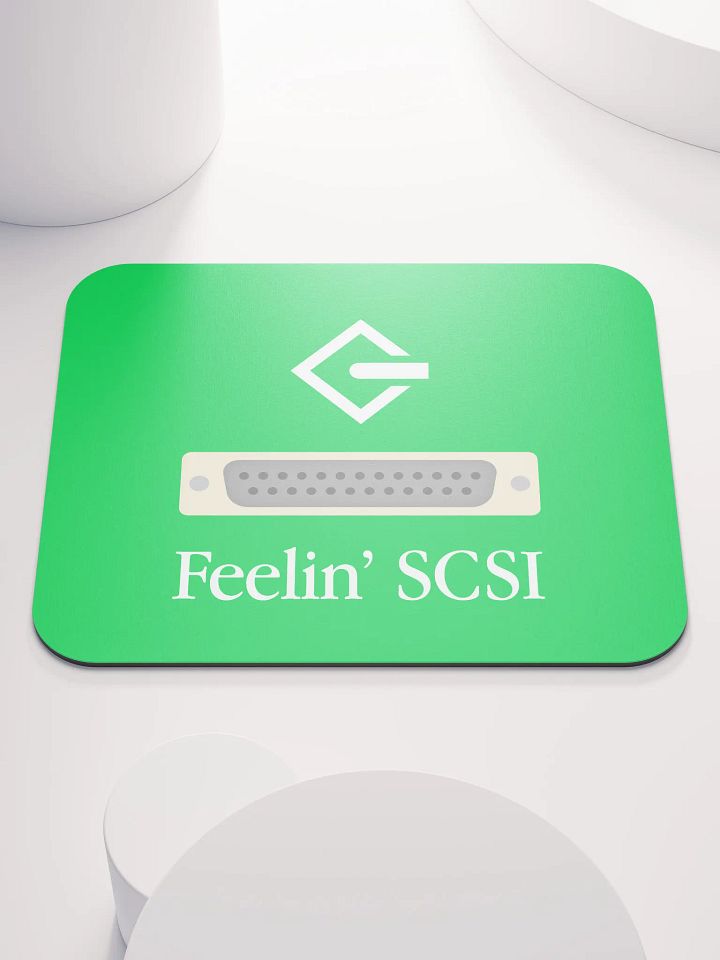 Feelin' SCSI Mouse Pad (Green) product image (1)