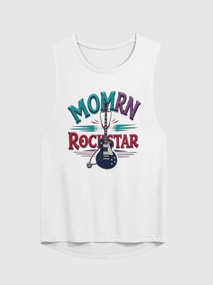 Rockstar Nurse Mom Flowy Muscle Tank product image (5)