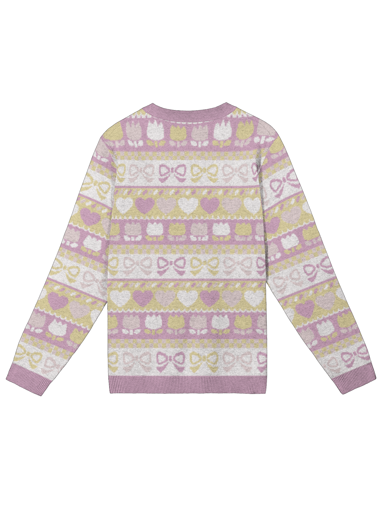 Fancy Knit sweater (Sunset Sparkle) product image (2)