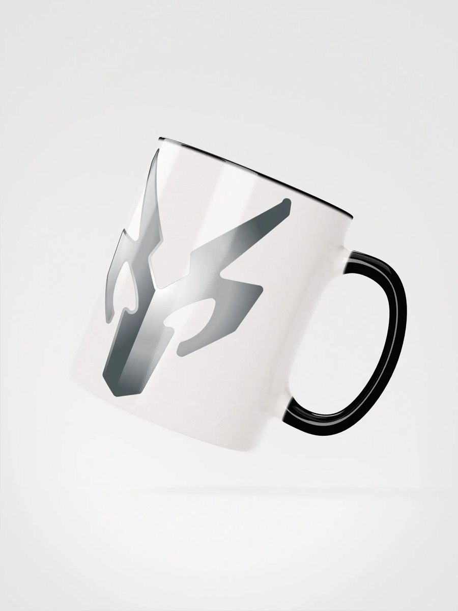 White/Black Coffee Mug with Logo product image (2)