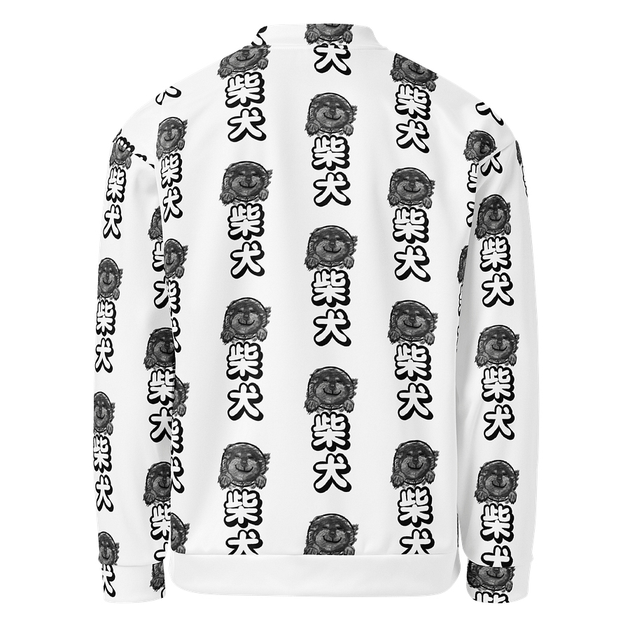 "HI" SHIBA INU Bomber Jacket product image (2)