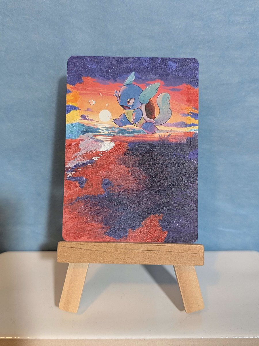 Pocket Painting - Watery Waves Collection - Wartortle product image (1)
