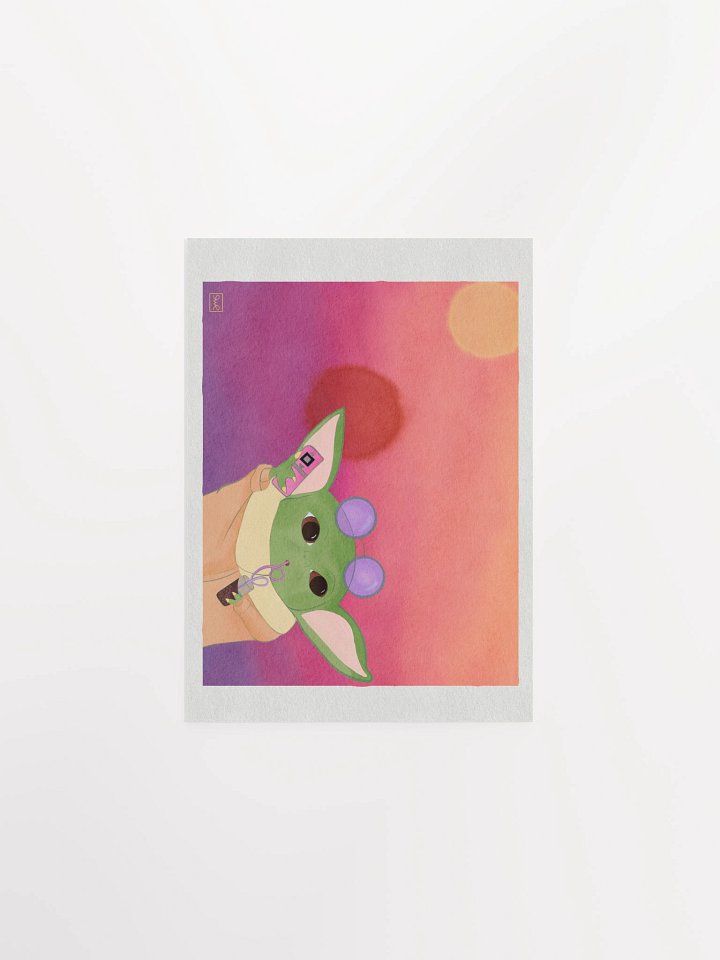 Grogu's Hot Girl Summer Print product image (1)