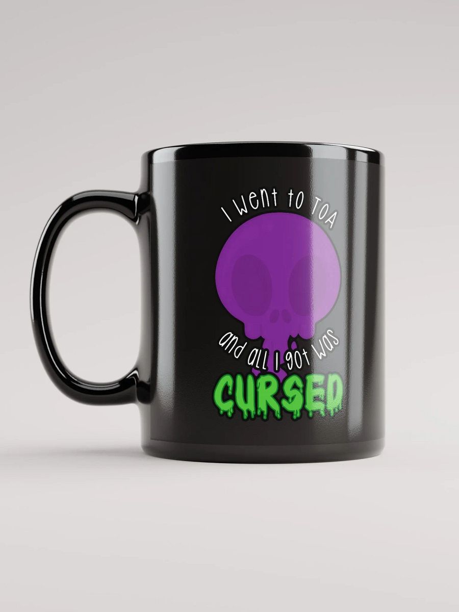 All I Got Was Cursed - Demon Hunter - Black Glossy Mug product image (6)