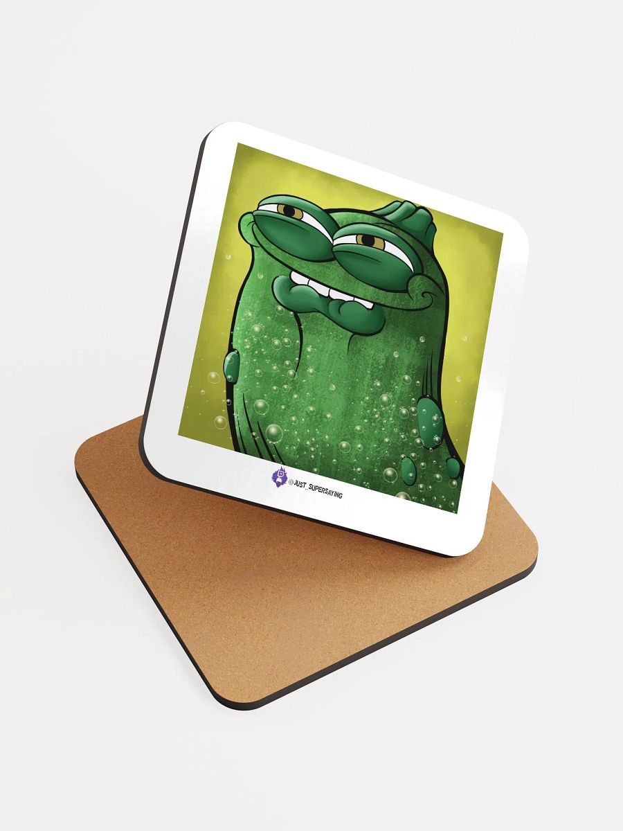 Pickle Rick Coaster product image (1)