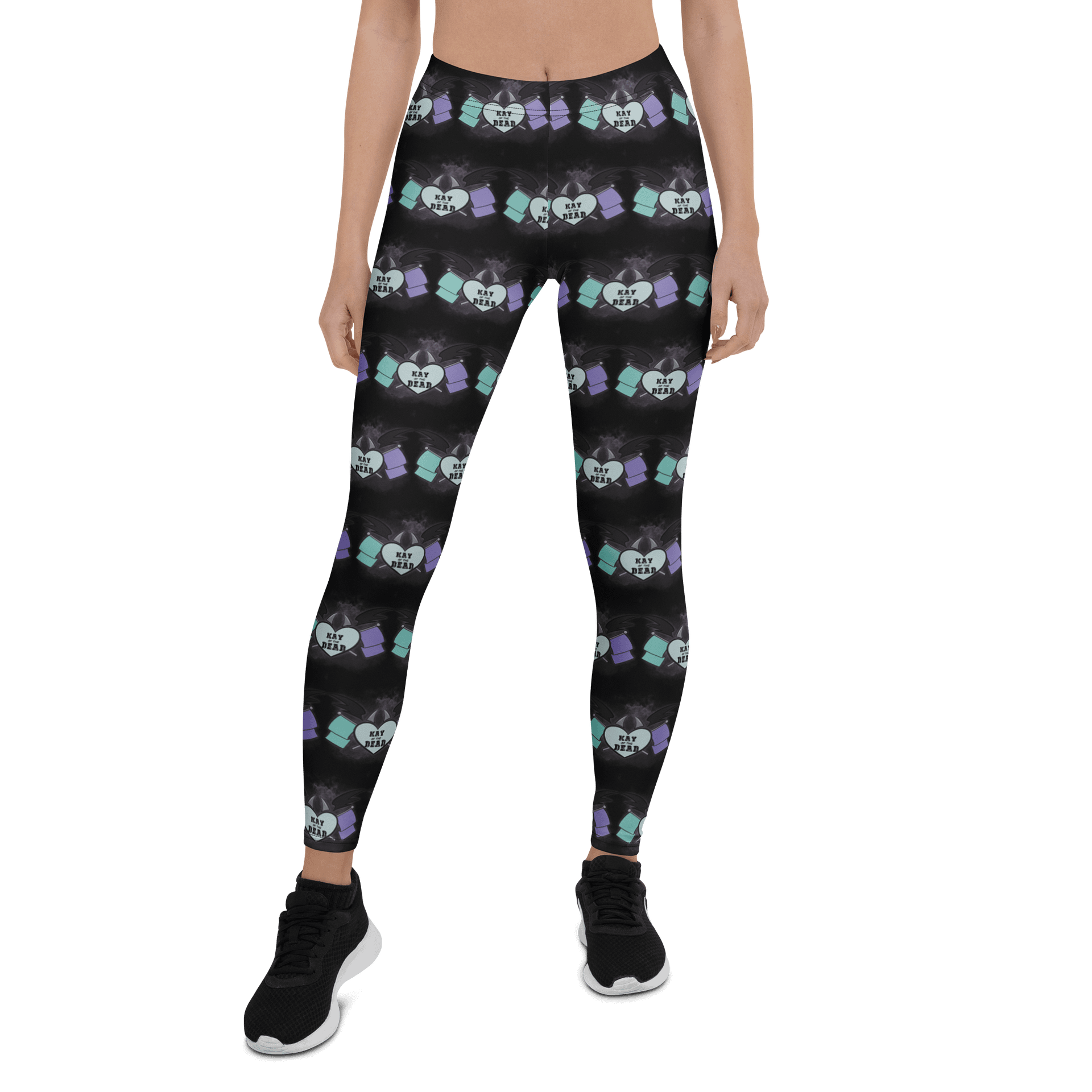 Kay_of_the_Dead Logo Leggings product image (1)