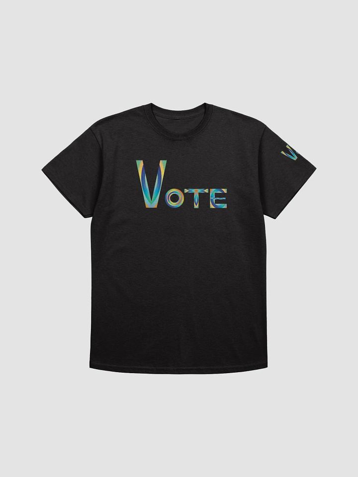 Vote T-shirt - style #9-7-2024 Rainbow Circles product image (1)