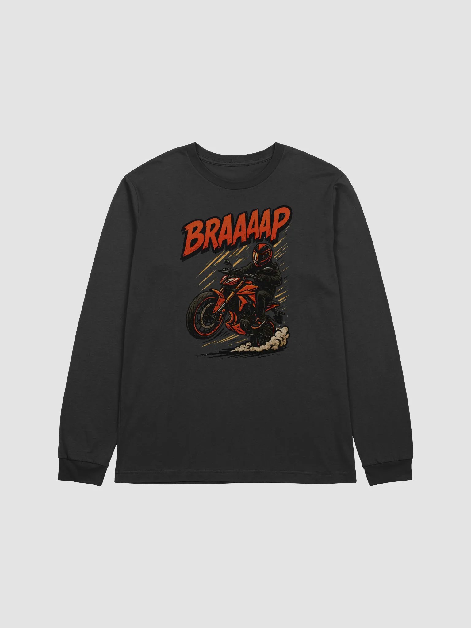 BRAAAAP Front Design Long Sleeve product image (1)