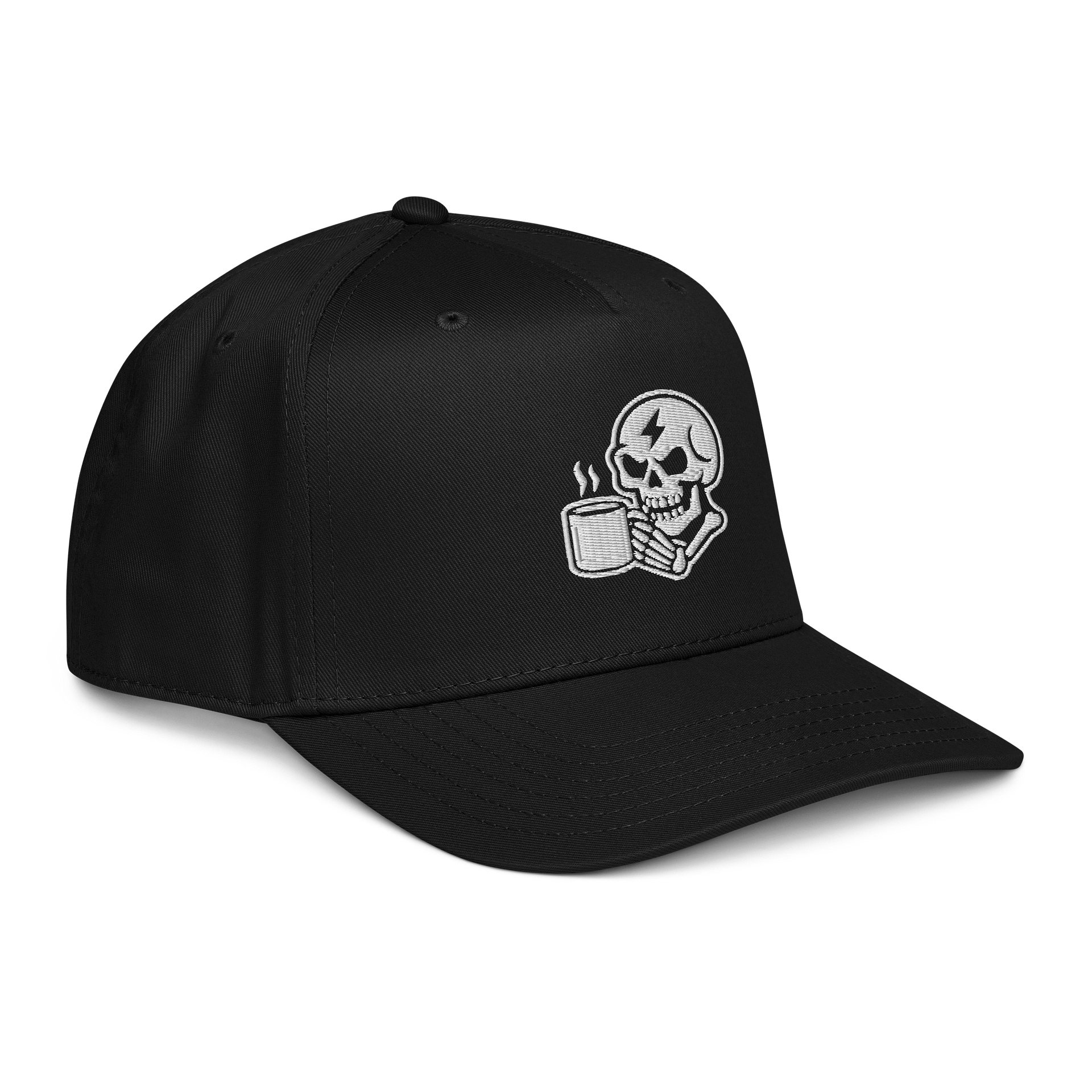 Skull + Mug Snapback Cap product image (3)