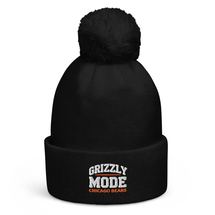 Grizzly Mode Chicago Bears Pom-Pom Beanie | NFL Home Locker product image (1)