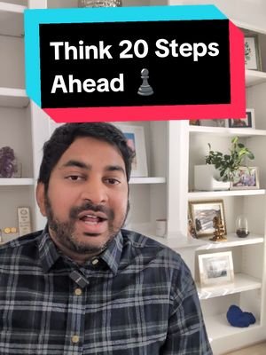 Play chess, not checkers. Think 20 Steps ahead. #strategy #gregmaddux #chessnotcheckers #lifeadvice #chess 