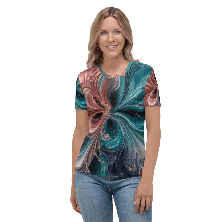 Liquid Color PT, Women's Crew Neck T-Shirt product image (1)