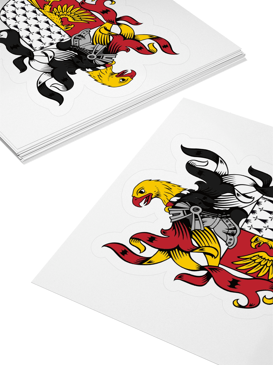 An Eagle Does Not Catch Flies Kiss Cut Sticker product image (4)