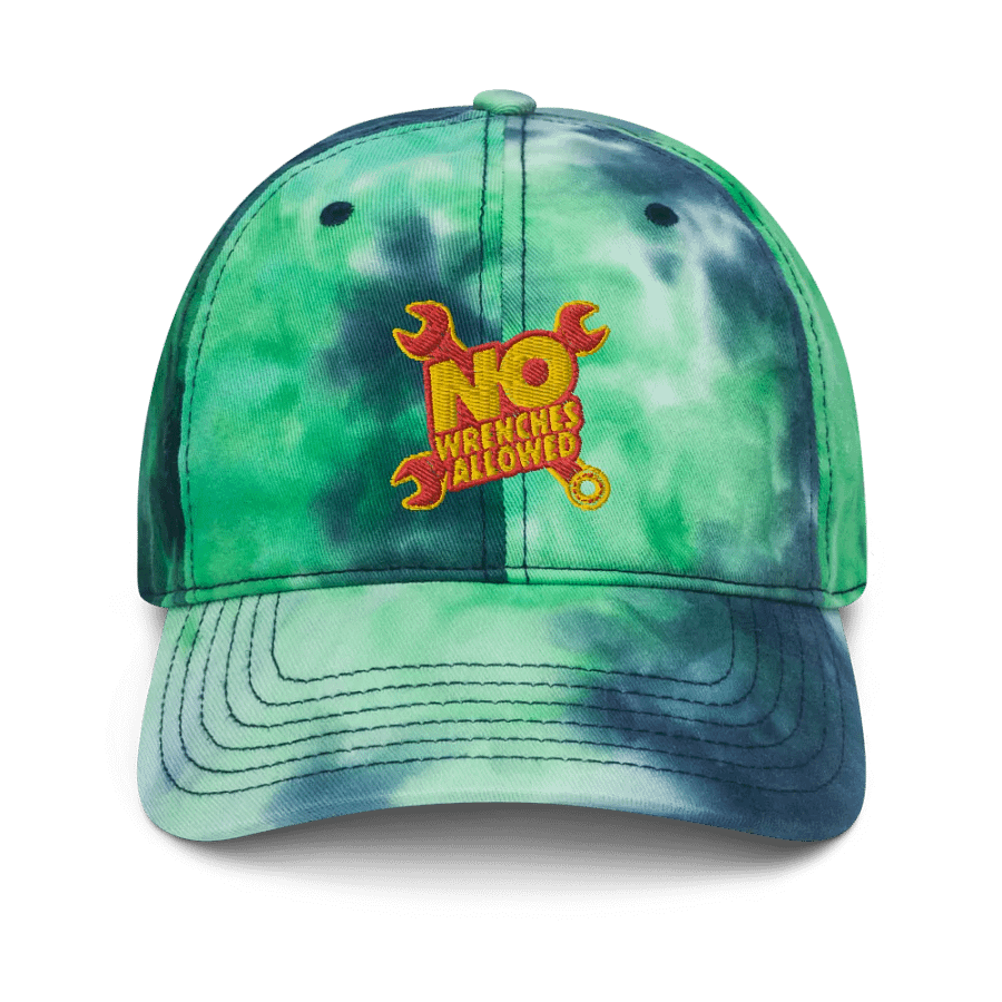#NoWrenchesAllowed Tie-Dye Classic Hat product image (1)
