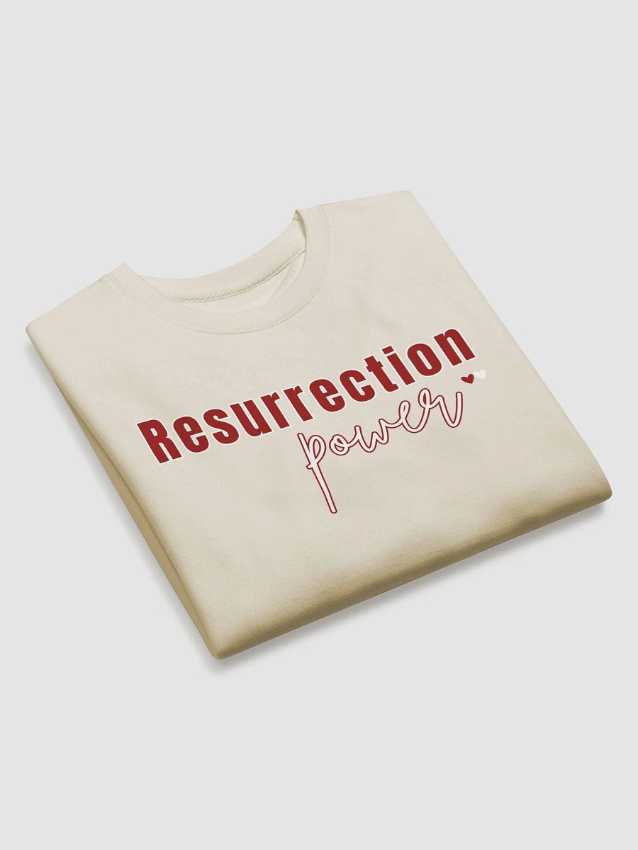 Resurrection Power, Christian Heritage Premium Sweater product image (2)