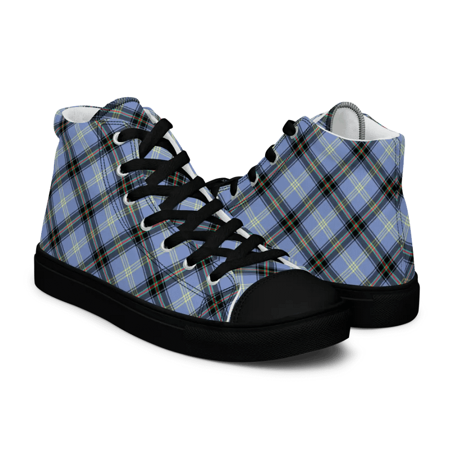 Bell Tartan Men's High Top Shoes product image (7)