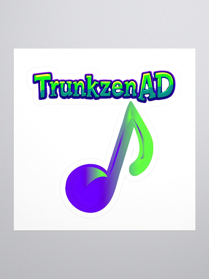 TZAD logo 3 sticker product image (1)