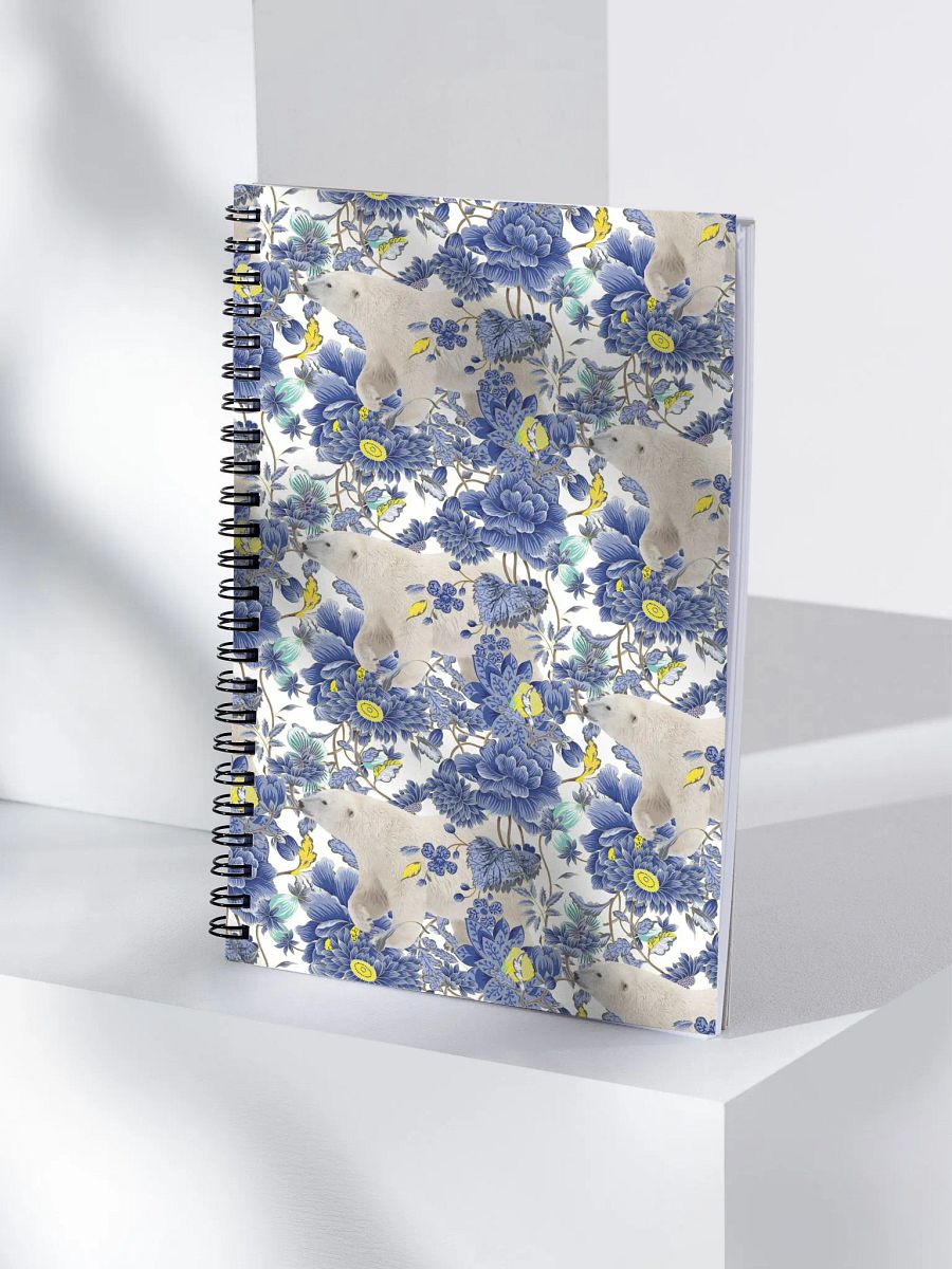Polar Bear Full Print Spiral Notebook product image (4)