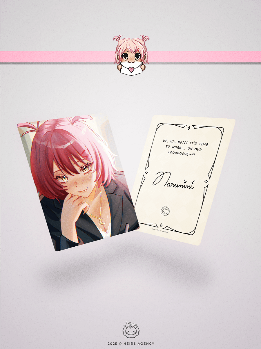 Narunini White Day Bundle - Physical Photocard, Digital Photocard, Voice Pack, and Love Letter product image (2)