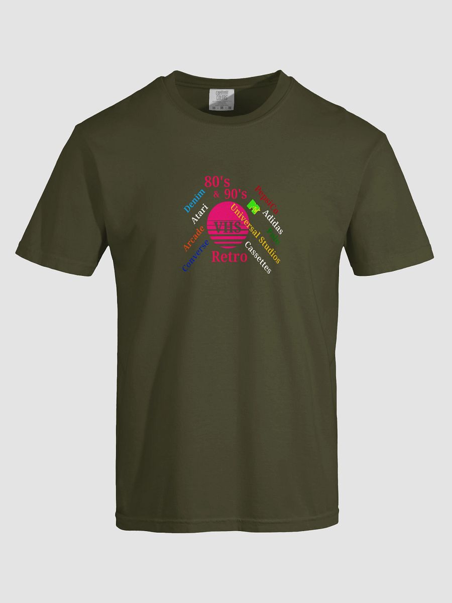Retro Vibes VHS Circle T-Shirt product image (5)