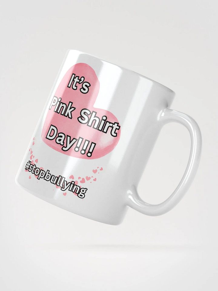Pink Shirt Day Heart Mug product image (6)