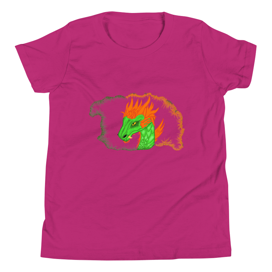 Fiery Dragon Youth T-Shirt product image (4)