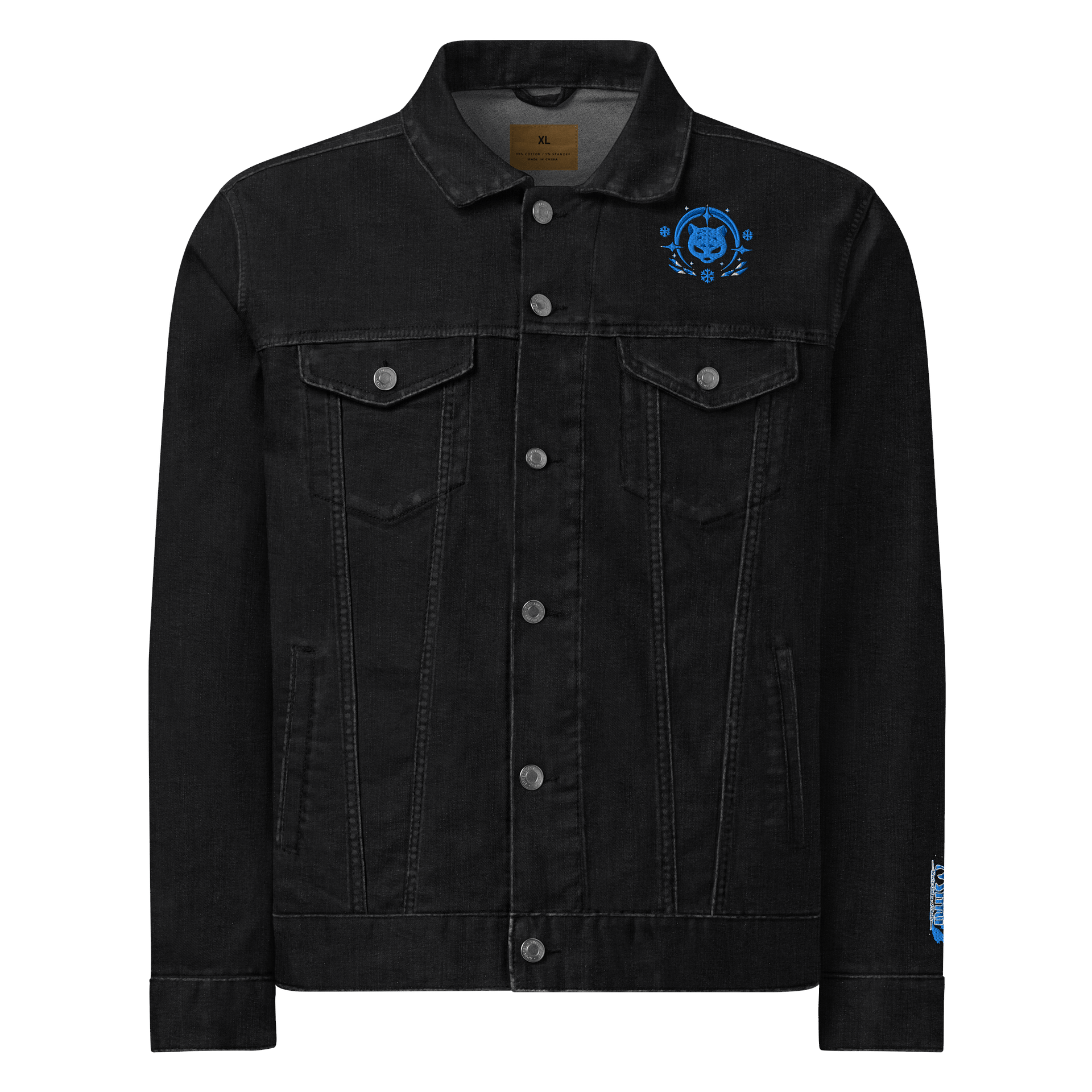 Mimi Logo Jeans Jacket Stitched product image (1)