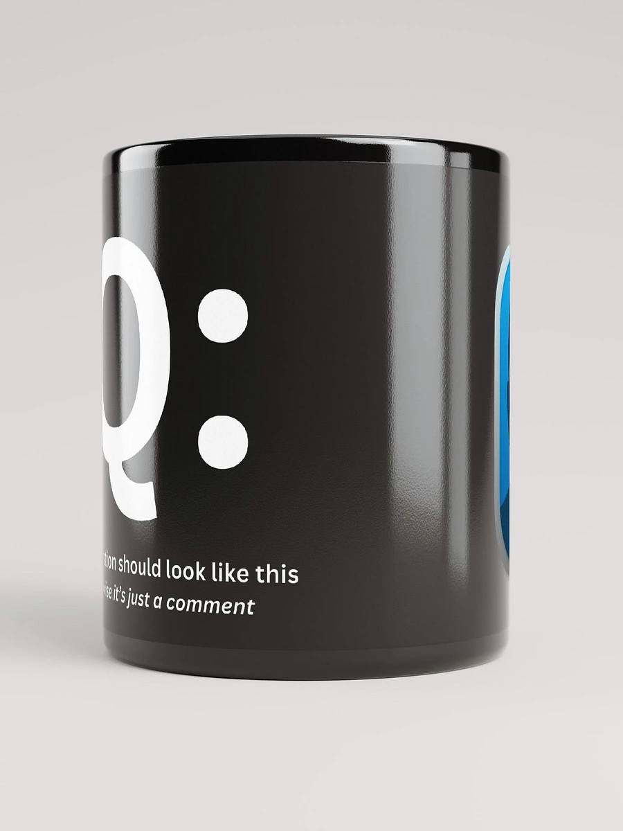 Black Mr. Moderator Ceramic Mug for Lefties product image (5)