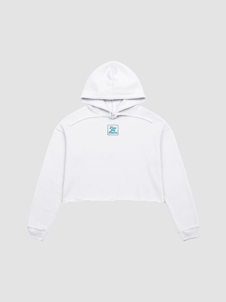 FHC Cropped Hoodie WHITE product image (1)
