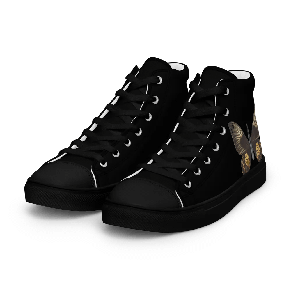 On The Wings Of A Butterfly Canvas Shoes product image (4)