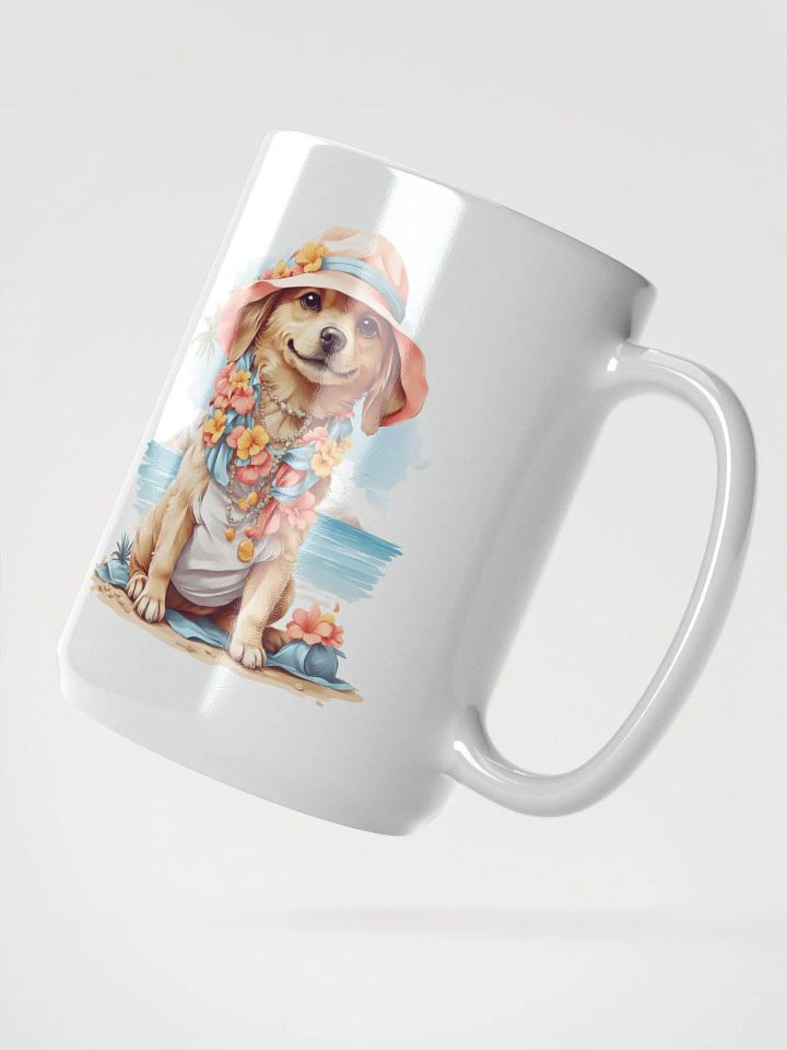 Tropical Puppy Paradise Mug product image (2)