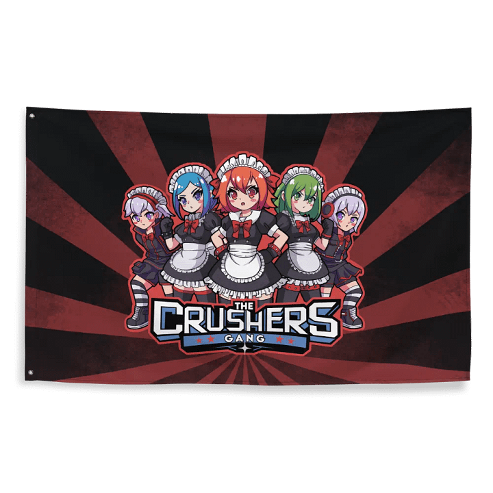 The Crushers Gang All-Over Flag product image (2)