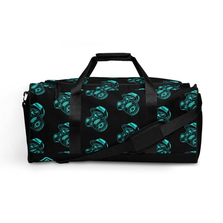 Norsk Pulverlakk Biohazard Chic All-Over Duffle Bag Lys Blå product image (1)