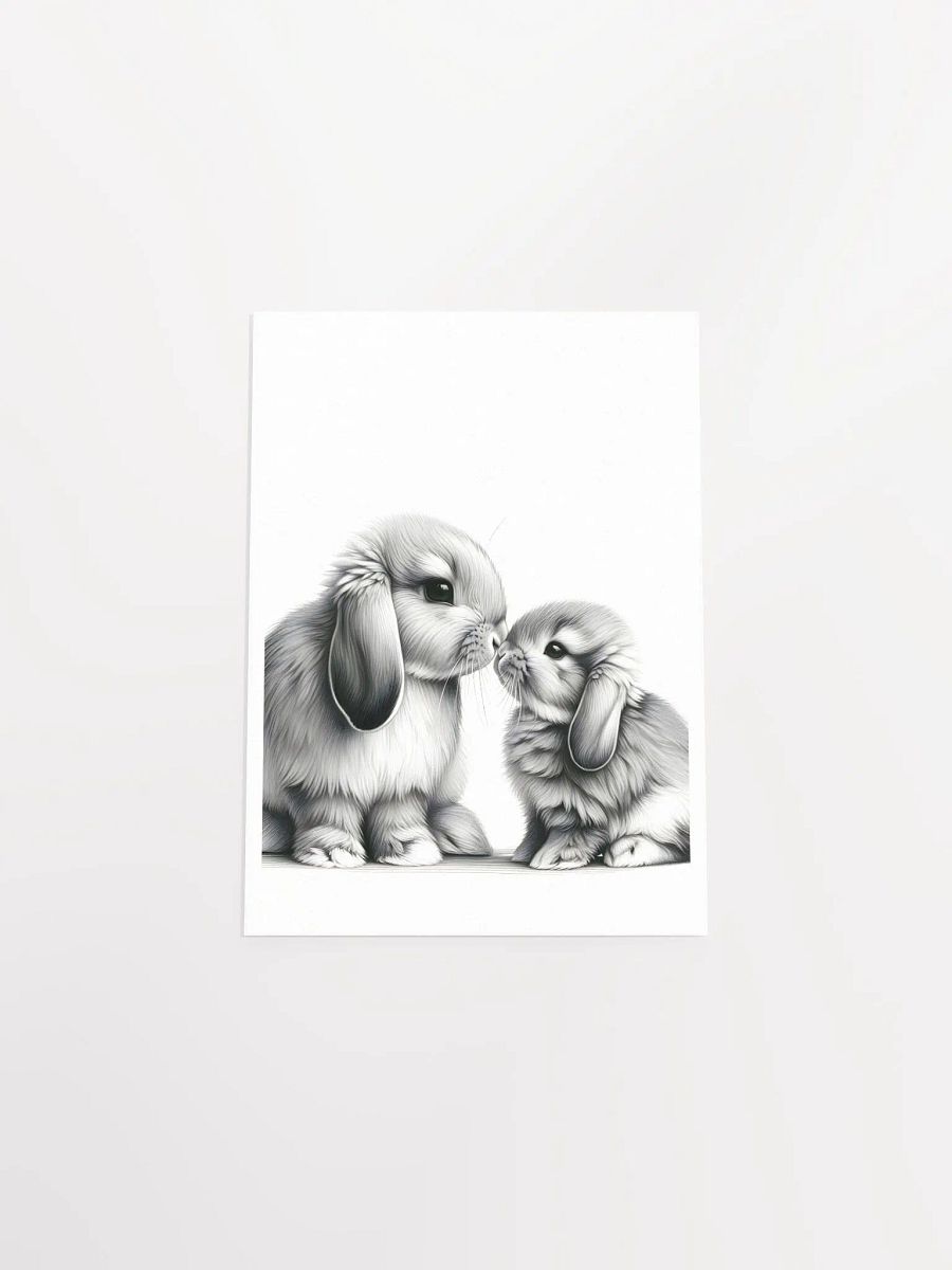 Woodland Lop Eared Bunny Print A200 product image (5)