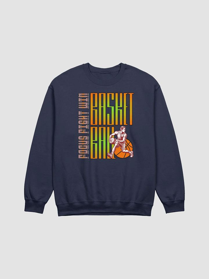 Focus Fight Win Basketball Crewneck product image (1)