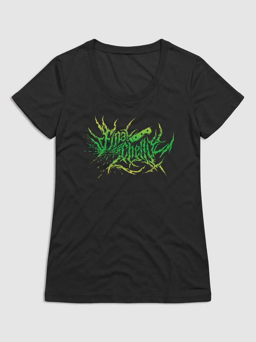 Keep It Metal Green Logo Womens Triblend Printed Tee product image (1)