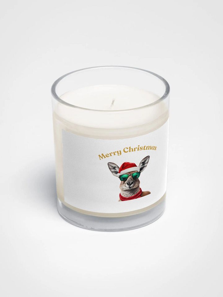 Kangaroo Claus Soy Wax Candle - Gold product image (2)