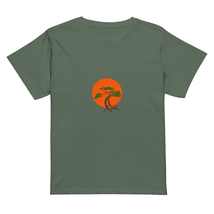 Nature's Sunset Tree High-Waisted Tee product image (2)