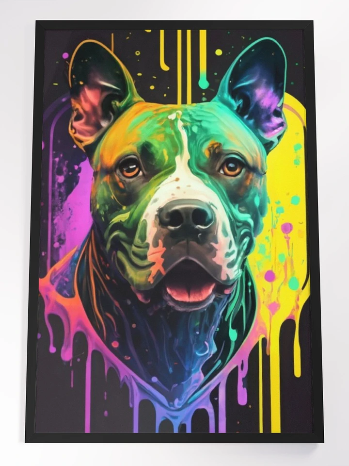 More Than a Dog, a Canvas of Color: Celebrate Pit Bulls with Art product image (1)