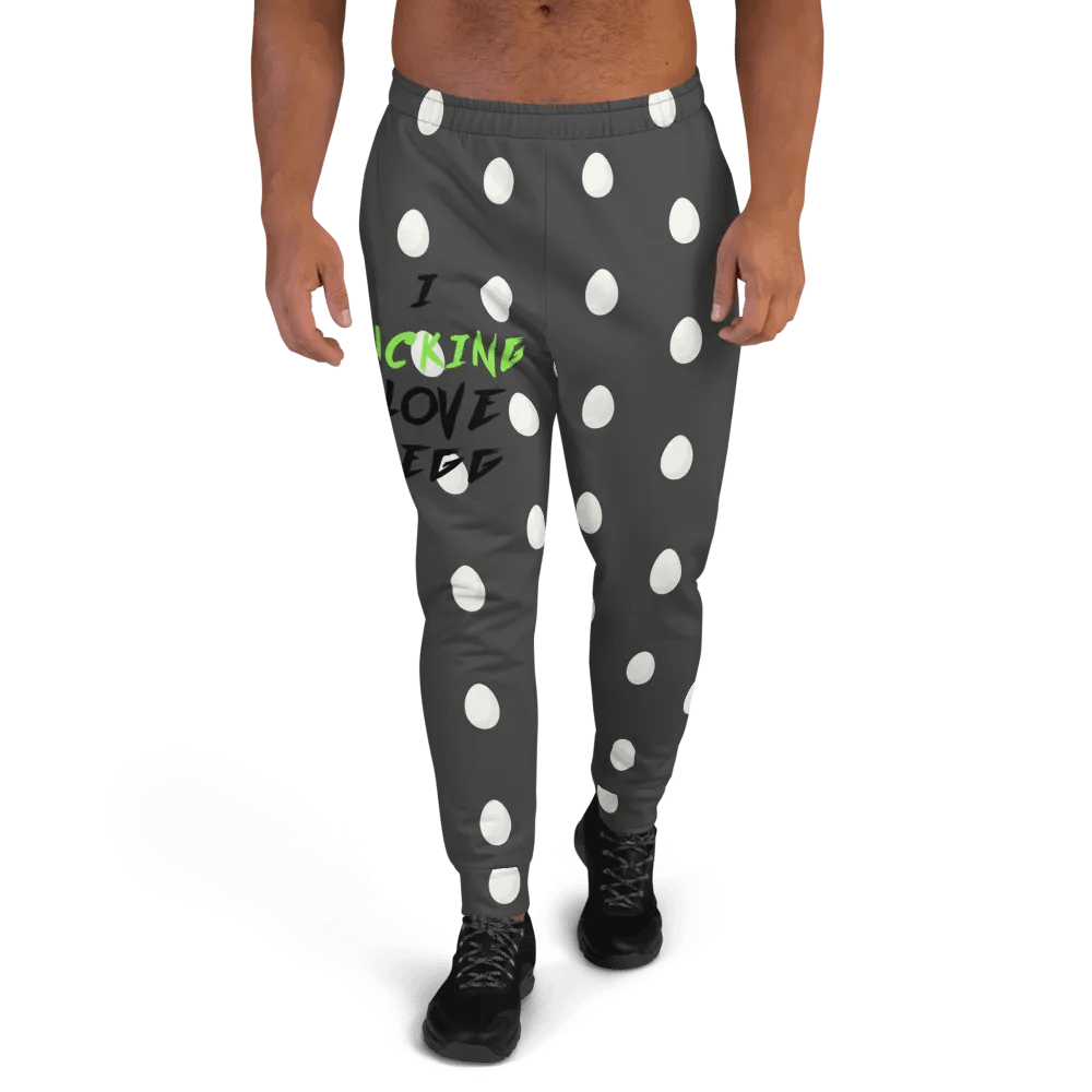 LOVE EGG all over print men's joggers product image (3)